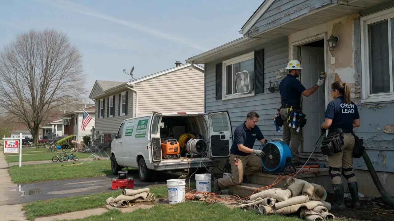 Flood Cleanup in Montague, TX near me