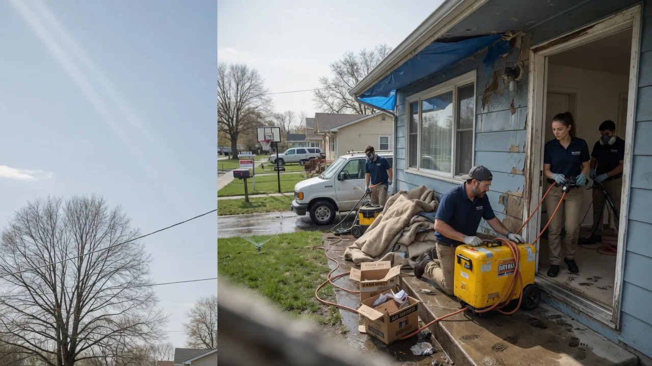 Basement Flood Cleanup in Montague, TX near me